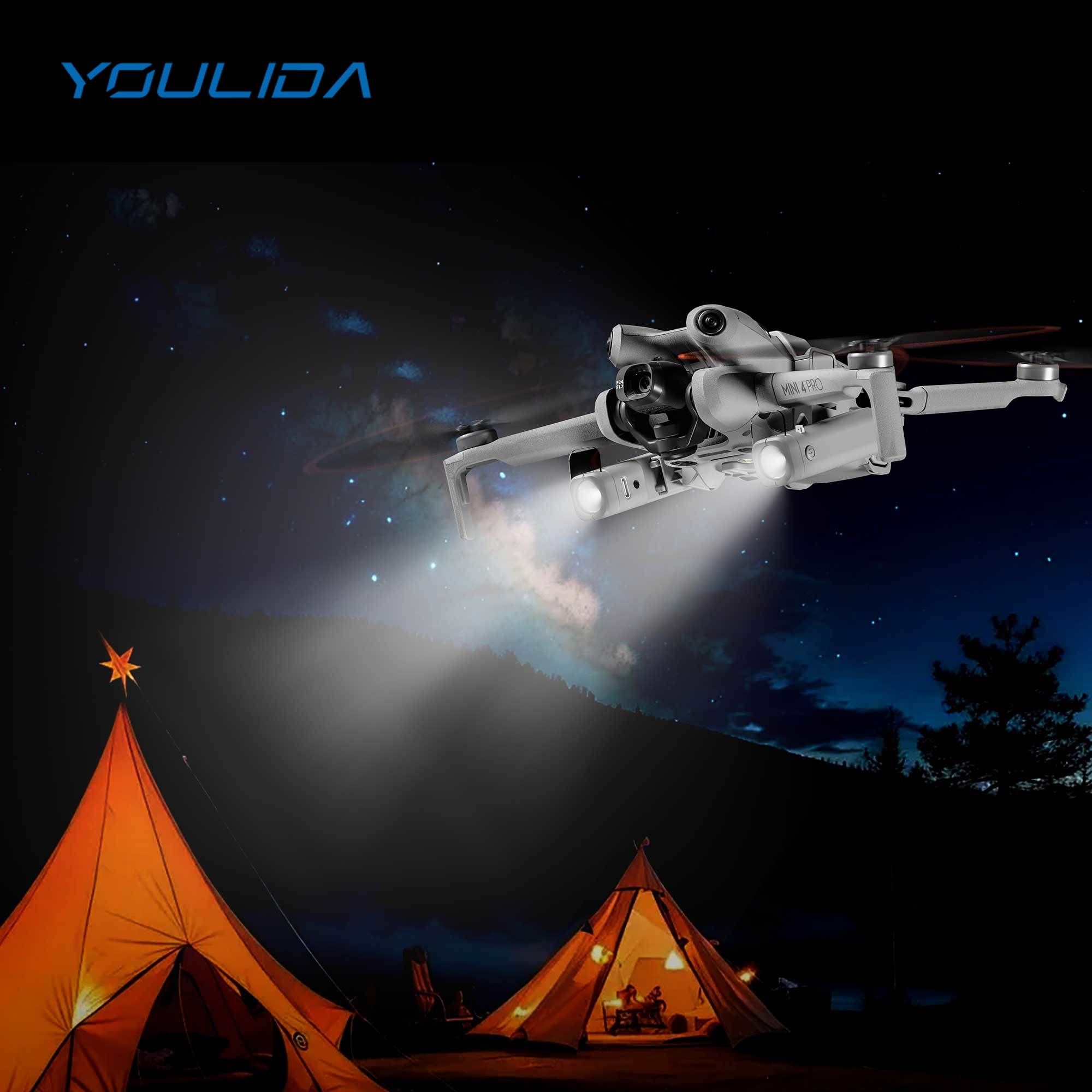 Drone Landing Gear - Für DJI Mini 4 Pro LED
