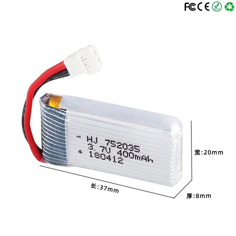 752035 3,7V 400mAh 35C Drohnen – Eachine Drone E58 Bewertung und Preis